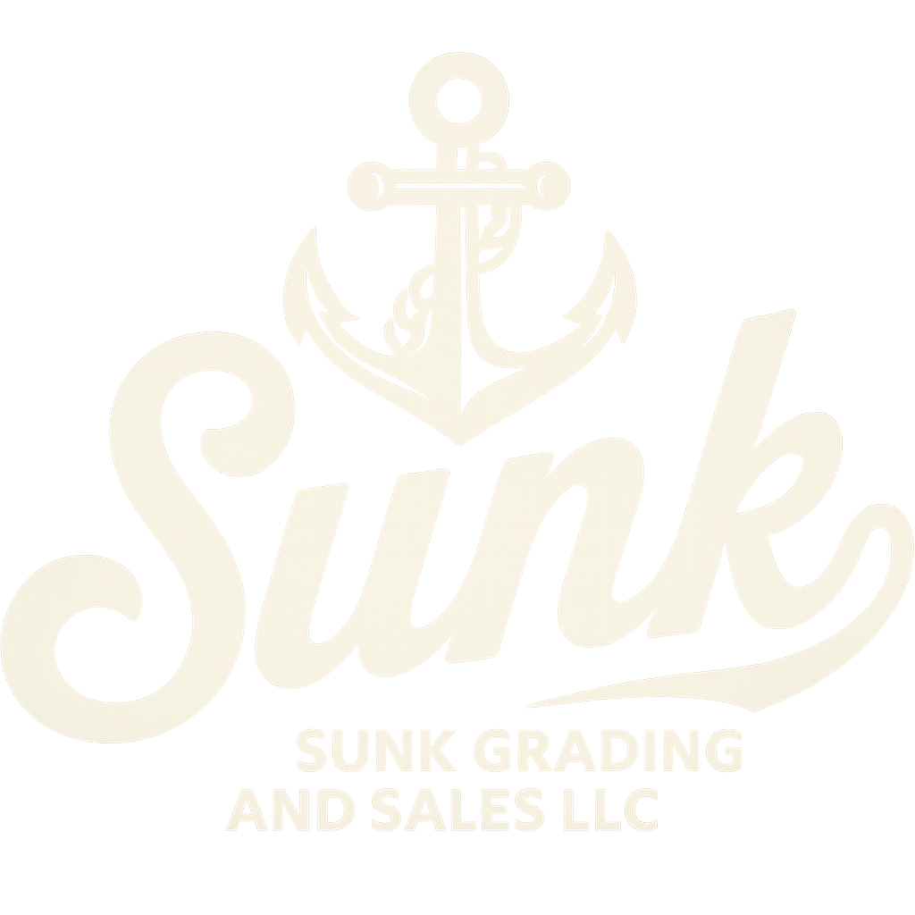 Sunk Grading & Sales Logo